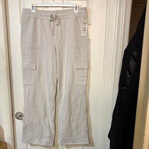Calvin Klein Cream Cargo Joggers